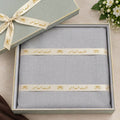 Premium Light Grey Wash & Wear Fabric – Al Kuwait Gift Box